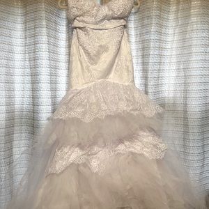 Never worn wedding dress from an online boutique that I couldn’t return